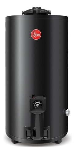 Termotanque Rheem Gas Natural 80 Litros Pie Negro Tgnp080rh