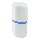 Porta Cepillo Dental Con Tapa Full Brinox - Coza 10442 Color Blanco/azul