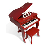 Piano Infantil Musical De Cauda 30 Teclas Turbinho Premium