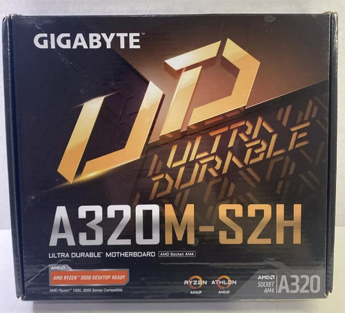 Motherboard Gigabyte A320m S2h Am4 