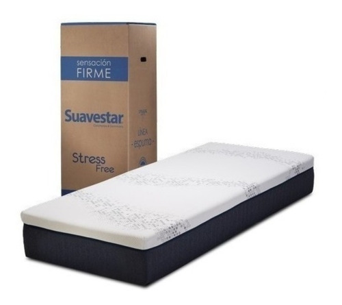 Colchon Suavestar Stress Free Relax 80 X 190 Alta Densidad