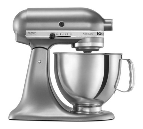 Batidora De Pedestal Kitchenaid Artisan Ksm150pscu Plata