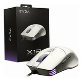Evga Mouse Para Juegos X12, 8k, Con Cable, Blanco