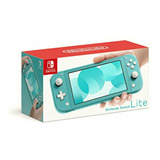 Nintendo Switch Consola Lite Turquoise Japan Versión