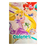 Revista Princesas Disney Pintar Colorear Muchas Paginas