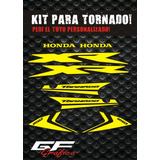 Kit De Calcos Honda Tornado Personalizadas!!