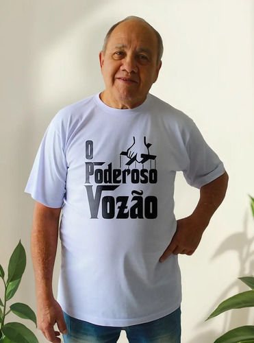 Camiseta Poderoso Vozão Chefão Presente Dia Dos Pais Avô Vô | MercadoLivre
