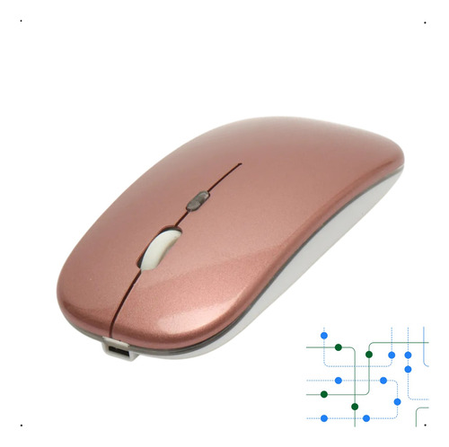 Mouse Rgb Bateria Recarregável Sem Fio Optico Led Premium