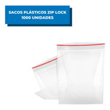 Sacos Plásticos Tipo Ziplock Nº00 4x4cm Com 1000 Saquinhos