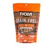 Evolve Dog Snack Grain Free Jerky Turkey- Pavo 12 Oz -340 Gr