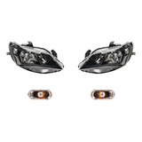 Set Faros + Cuartos Depo P/ Seat Ibiza Del 2013 Al 2017