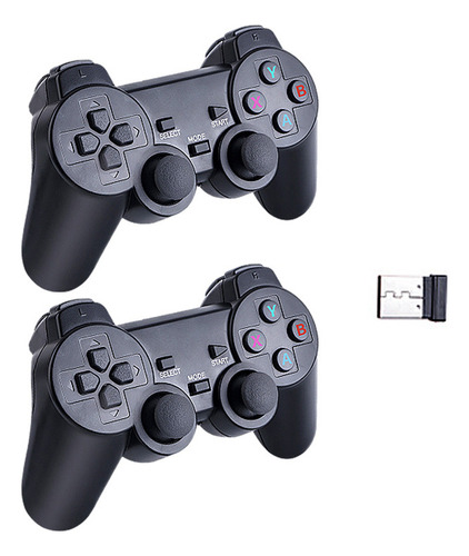 Apto Para Consolas M8 Par De Gamepads Con Receptor