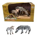 Figuras Animales De La Selva X2 Jungle Animal World Wabro