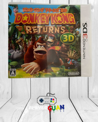 Donkey Kong Country Returns 3ds Edicion Japonesa