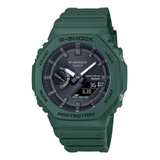 Relógio G-shock Carbon Core Guard Ga-b2100-3adr Bluetooth E 