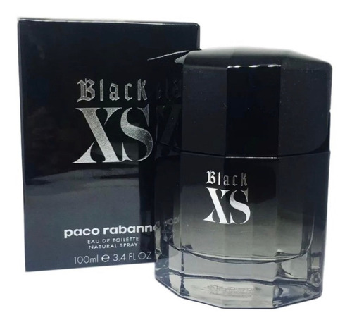 Black Xs Paco Rabanne Edt 100 Ml+amostra