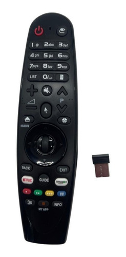 Control Remoto Compatible Con LG Smartv Magic Sin Voz