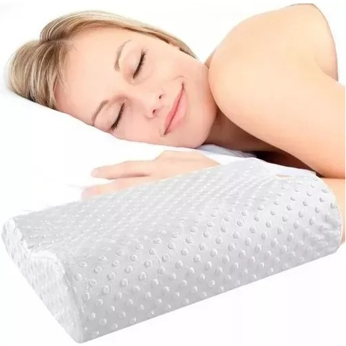 Almohada Ortopedica Memoria Viscoelastica Funda Con Cierre