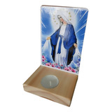 Porta Vela Altar En Madera Pino + Velita (boedo)