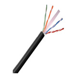 Cable Utp Saxxon 100%cobre Cat6 Negro Ext 150m Awg 23 Fluke