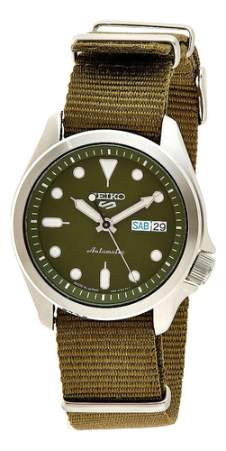 Seiko Reloj Automático De Acero Inoxidable Para Hombre 5 Dep