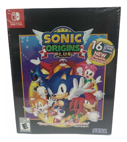 Sonic Origins Plus - Nintendo Switch Nuevo