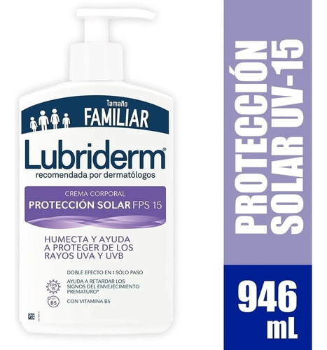 Crema Lubridem Protección Solar - mL a $67