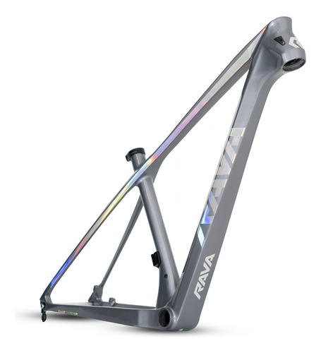 Quadro Rava Rage Carbon Aro 29 Boost Mtb Cinza