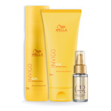 Kit Wella Sun Sh 250ml + Cond 200ml + Óleo 30ml