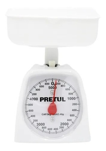 Báscula Mecánica De Cocina Para 5 Kg Pretul 29973