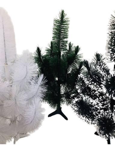 Árvore De Natal Pinheiro De 80cm Com 16 Galhos