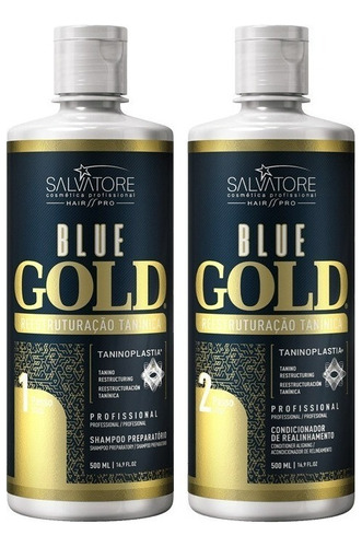 Blue Gold 500ml Passo 1 E 2 Salvatore