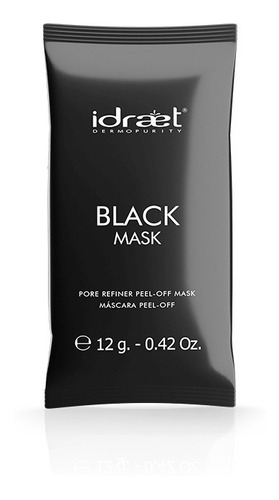 Black Mask Máscara Peel Off Anti Imperfecciones Idraet