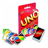 Cartas Uno Juego De Mesa Mattel Original Ruibal