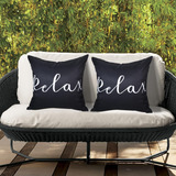 Fundas De Almohada Impermeables Exteriores De 18 X 18 P...