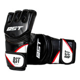 Combo Guantes De Mma + Vendas Qst Arg (#1347) M-l-xl