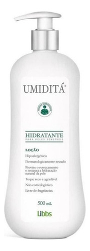  Loção Hidratante Para Corpo Umiditá Ai Loçao En Dispensador 500ml