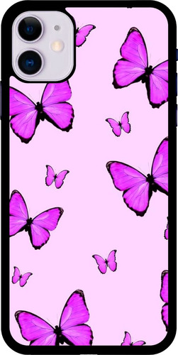 Funda Para Celular Uso Rudo Mariposas Dama #1