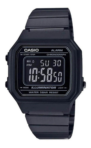 Relógio Casio Vintage Unissex B650wb-1bdf - Preto