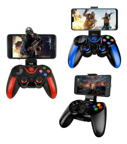 Controle Bluetooth Gamepad Smartphone Android Ios Pc