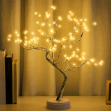 Luz Led De Árbol Bonsái Para Escritorio,108 Luces Para Hogar