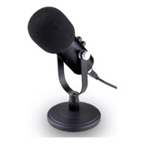 Microfone Soundcast Condensador Usb 2.0 Cor Preto Dazz