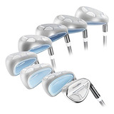 Set De Hierros Híbridos Powerbilt Golf Ex-550 Para Mujer