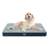 Alfombrilla De Cama Tipo Jaula Para Perros, Impermeable, Rev