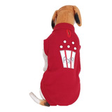 Roupa Cachorros Inverno Agasalho Pet Suéter Plush Pipoca G2