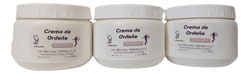 Crema De Ordeñe + Aloe. Pack 3u