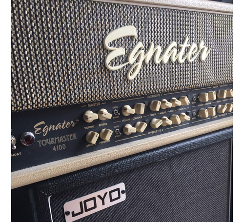 Egnater Tourmaster 4100. Valvular Con Caja Vintage 2x12