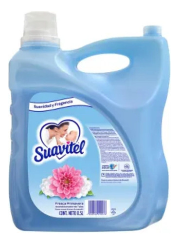 Suavizante De Telas Fresca Primavera 8.5l Suavitel Sms -azul