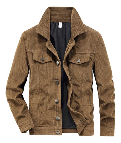 O Chaqueta De Pana De Invierno Para Hombre De Lana De Corder