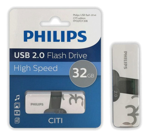 Pendrive Philips Citi 32 Gb 2.0